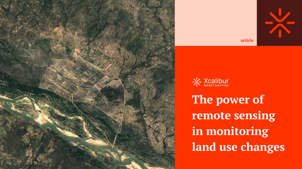 The power of remote sensing in monitoring land use changes