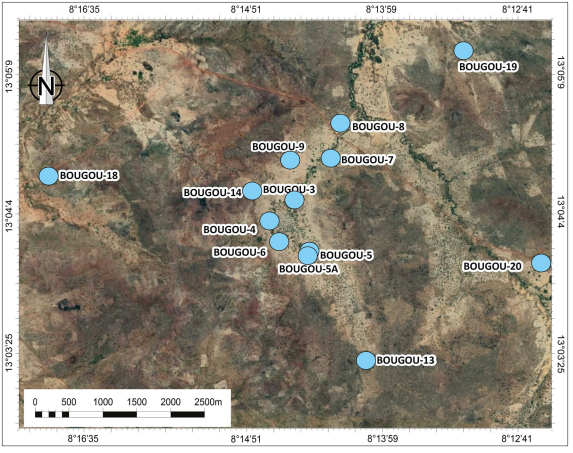 The Mali Natural Hydrogen Borefield