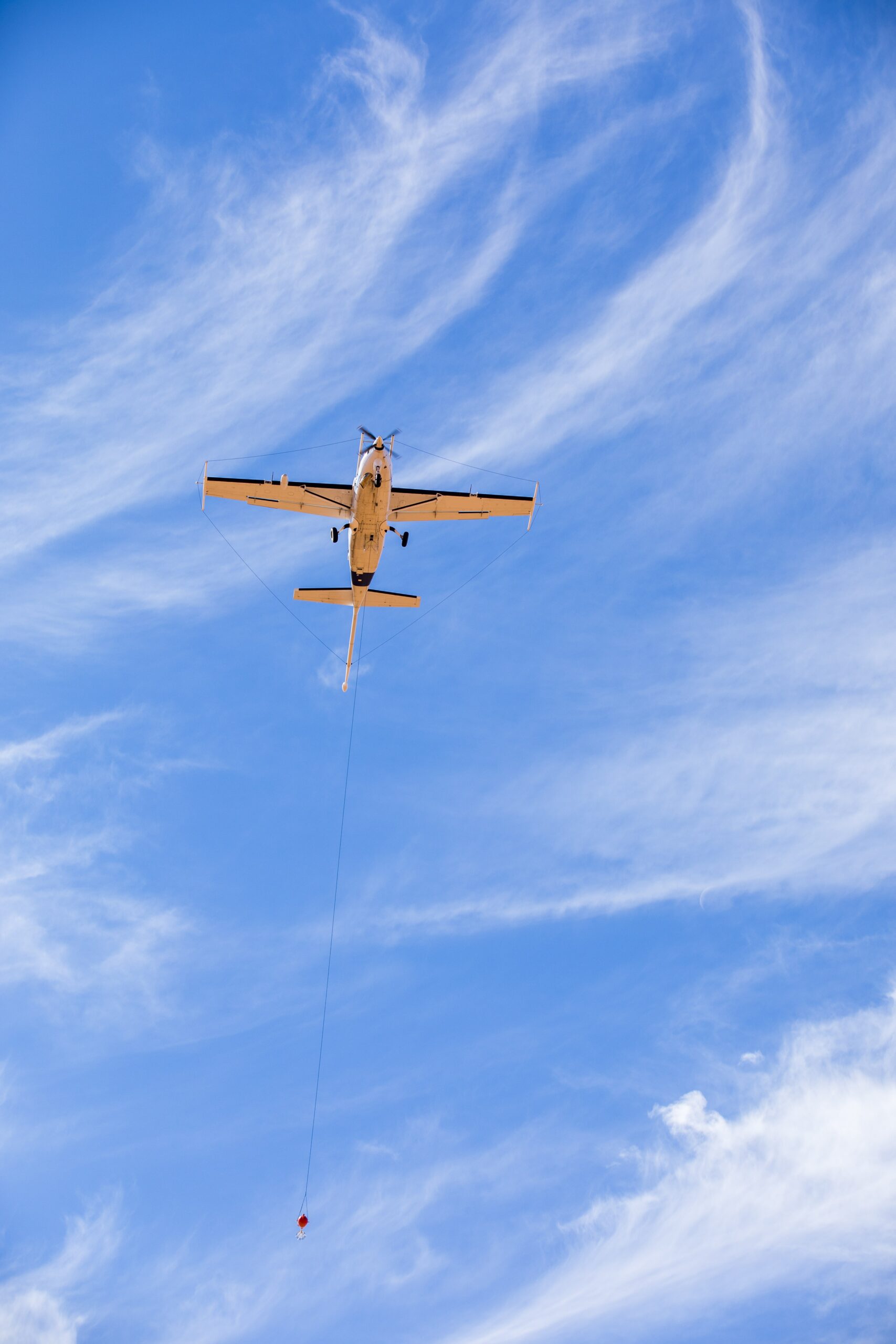 CGG Geophysical Survey Aircraft, Boulia, NW Queensland