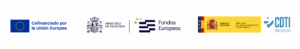 Logotipos de la Unión Europea, el Gobierno de España, Fondos Europeos y CDTI