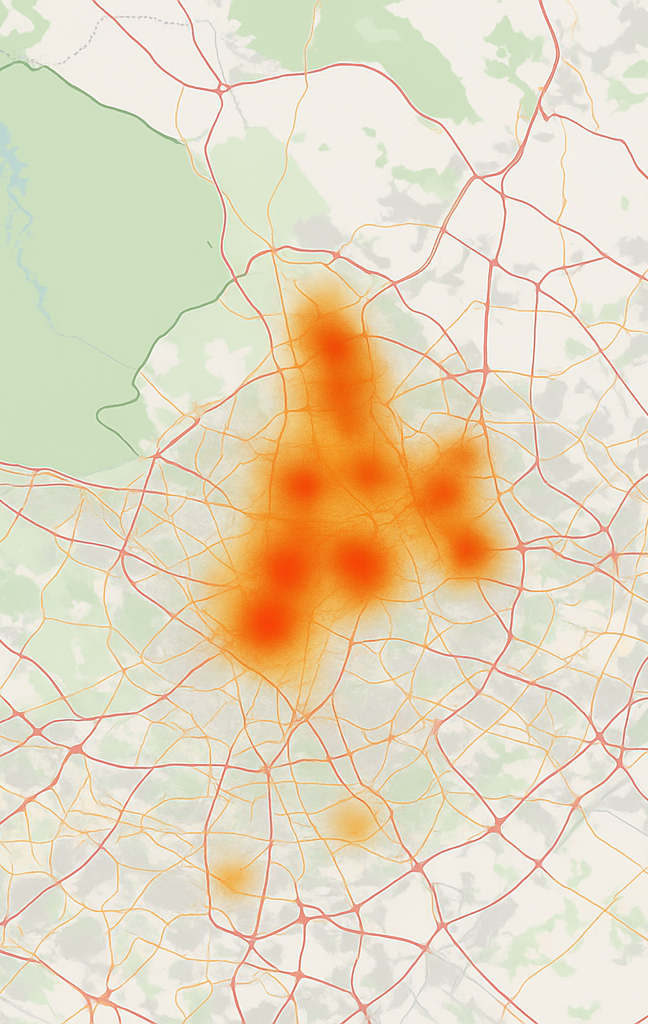 Remote Sending map